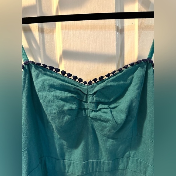 ModCloth Teal Sweetheart Dress - Picture 3 of 4